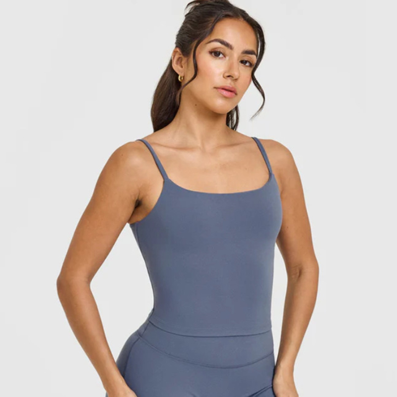 Minimizer Bra Women - Softmotion Strappy Mid Vest Women Yoga