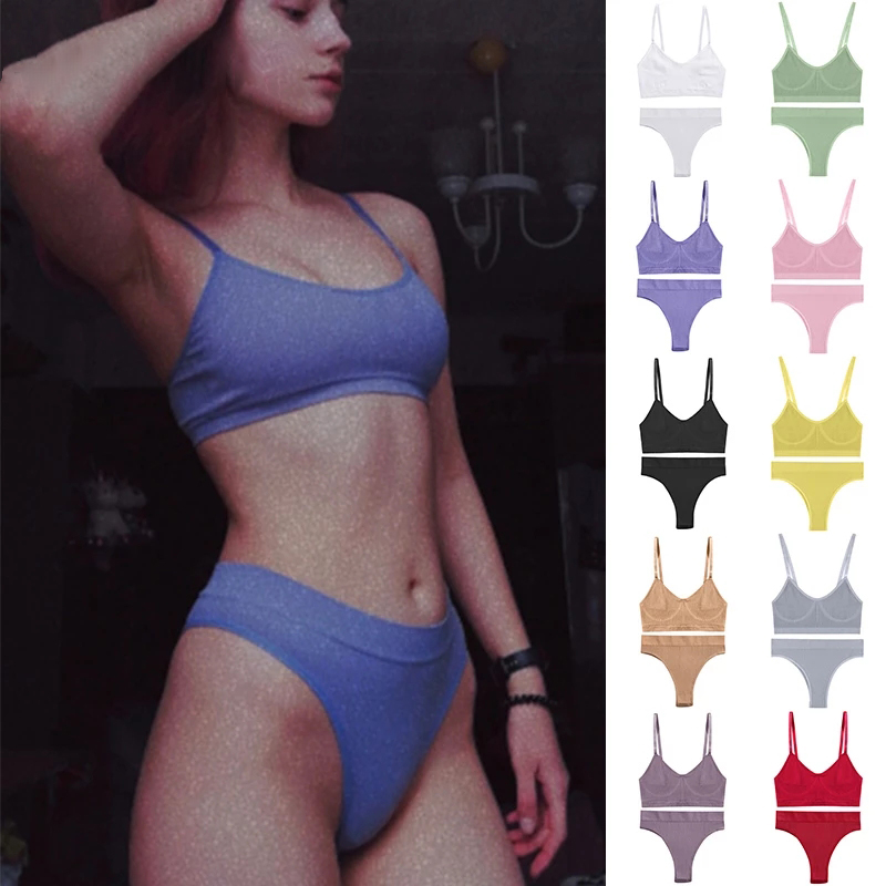 T Shirt Bra Seamless - Women Bra Set Sexy Lingerie Female