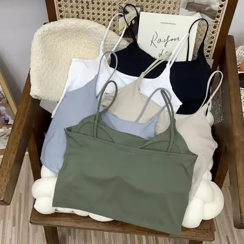 Women Seamless Ice Silk Padded - T Shirt Bra Seamless incelemesi ve fiyatı