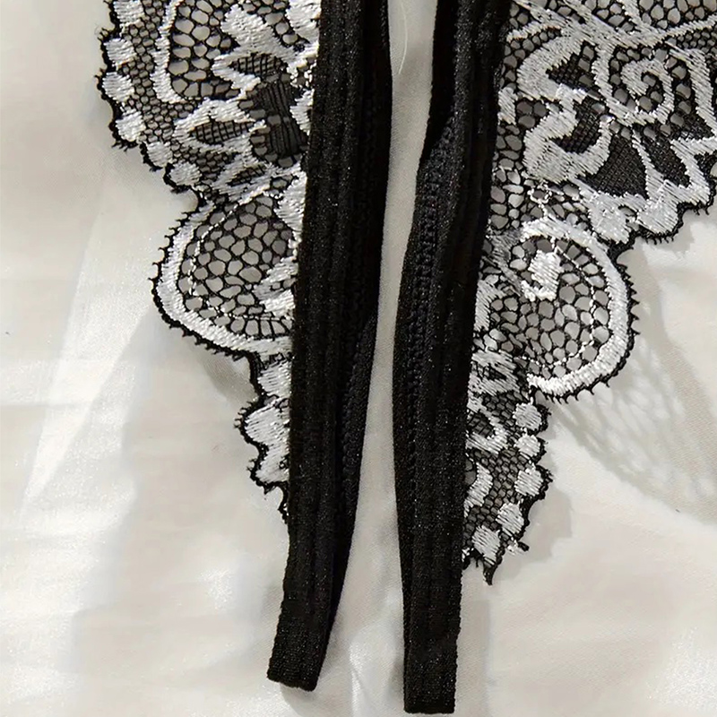 Black Hot Crotchless Sexy Wome - Sheer Bra Lace incelemesi ve fiyatı