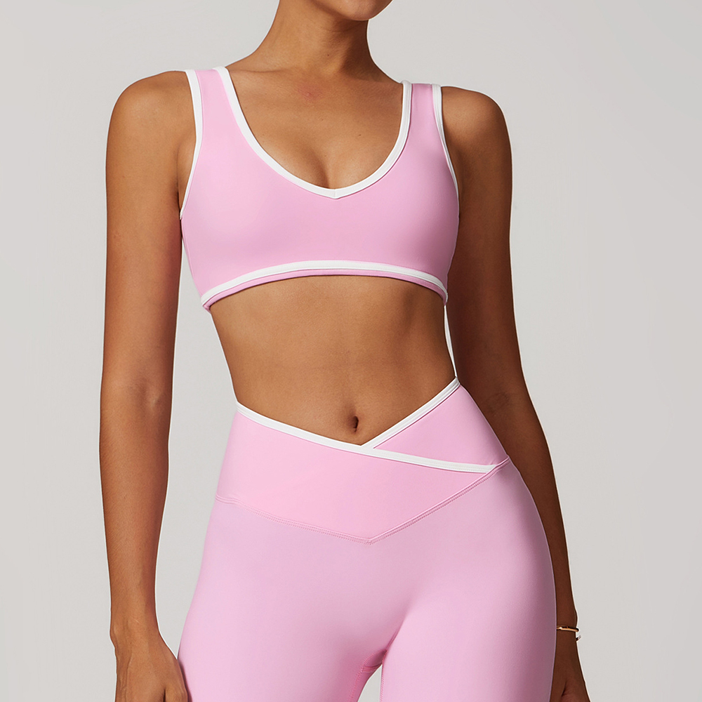 V-Neck Sports Bra Women Top Pu - Minimizer Bra Women incelemesi ve fiyatı