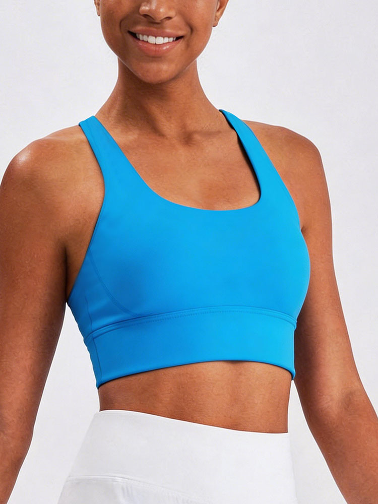 New Women's Solid Color High I - Sports Bra Racerback incelemesi ve fiyatı
