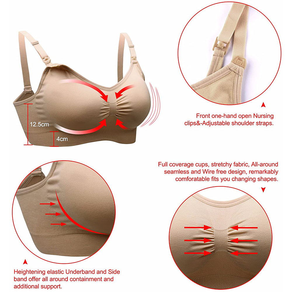 Womens Maternity  Nursing Bra  - Nursing Bra Clip incelemesi ve fiyatı