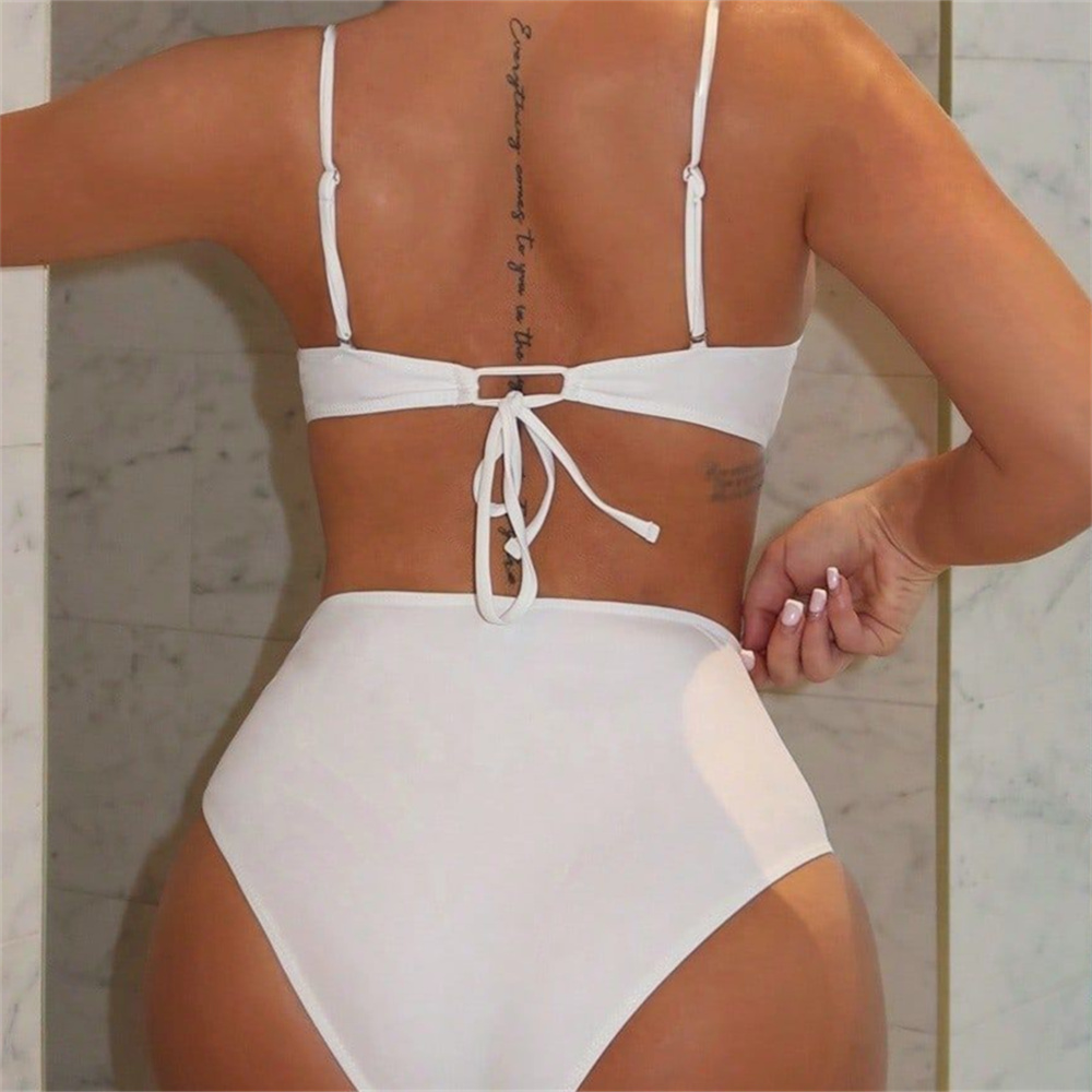 White Sling Bikini Bra Back La - Underwire Bra Padded incelemesi ve fiyatı