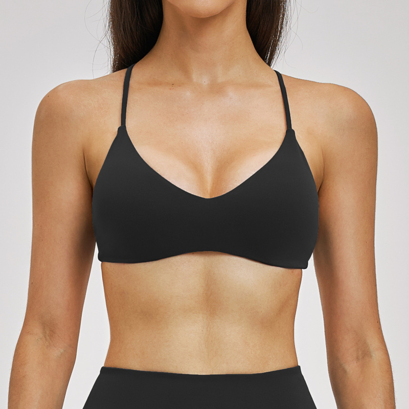 Backless Yoga Bra Gym Women Sp - Sports Bra Racerback incelemesi ve fiyatı