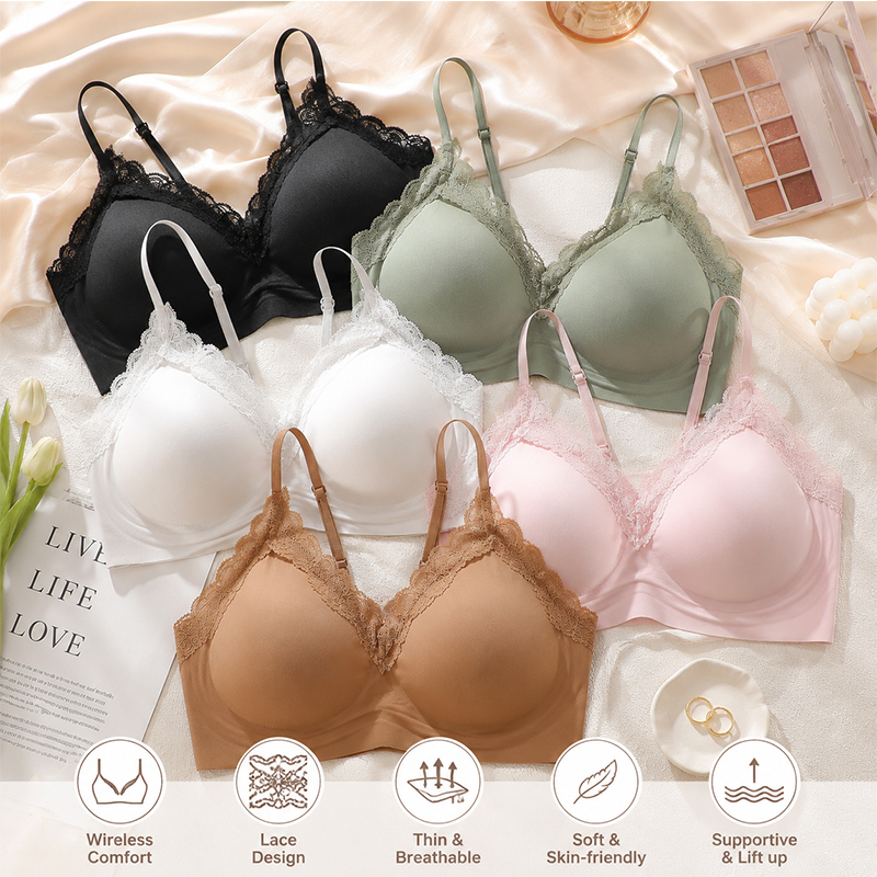 Wire Free Seamless Bralette fo - Sleep Bra Bralette incelemesi ve fiyatı