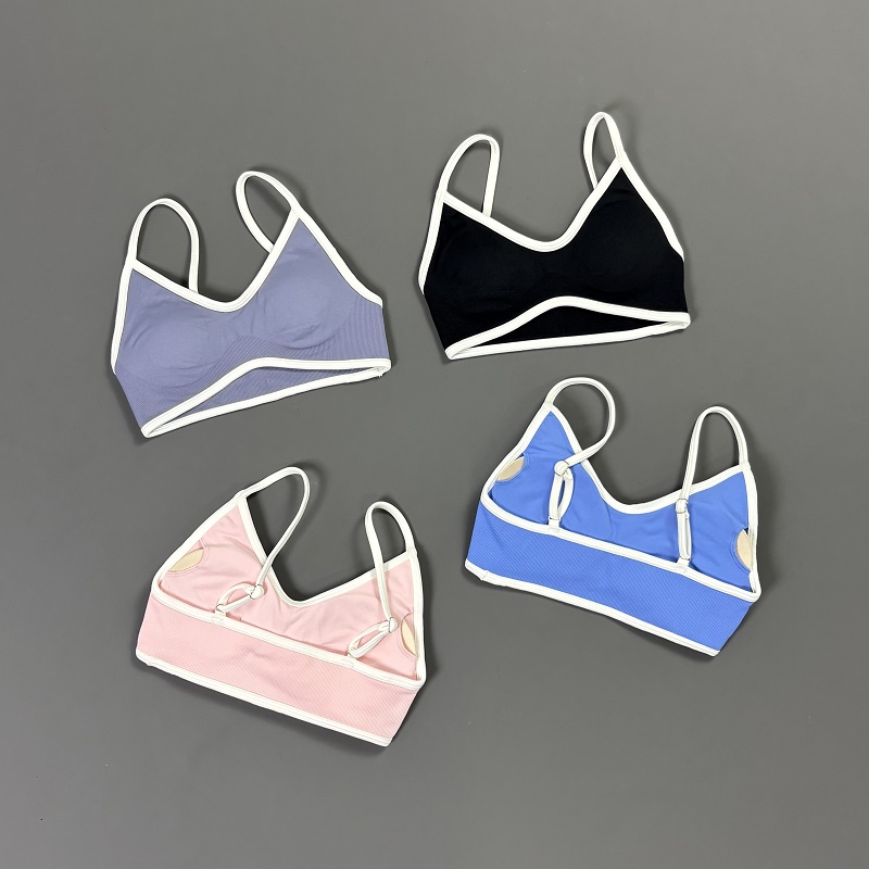 Women Contrastline Yoga Bra V  - Sports Bra Racerback incelemesi ve fiyatı