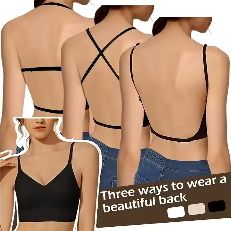 Women Invisible Bra Deep U Plu - Backless Bra Sticky incelemesi ve fiyatı