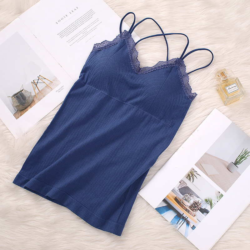 Women Padded Tank Top Seamless - T Shirt Bra Seamless incelemesi ve fiyatı