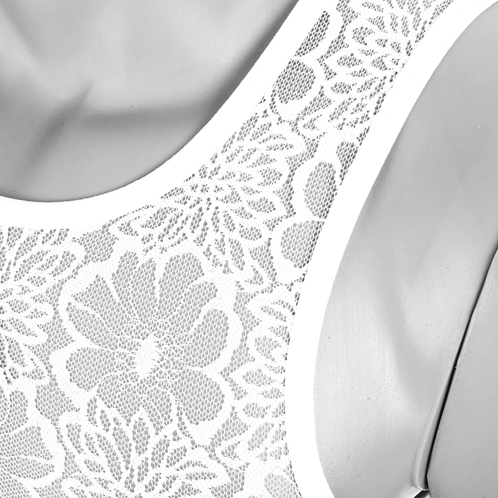 Sexy Mens Lace Sheer Crop Tops - Sheer Bra Lace incelemesi ve fiyatı