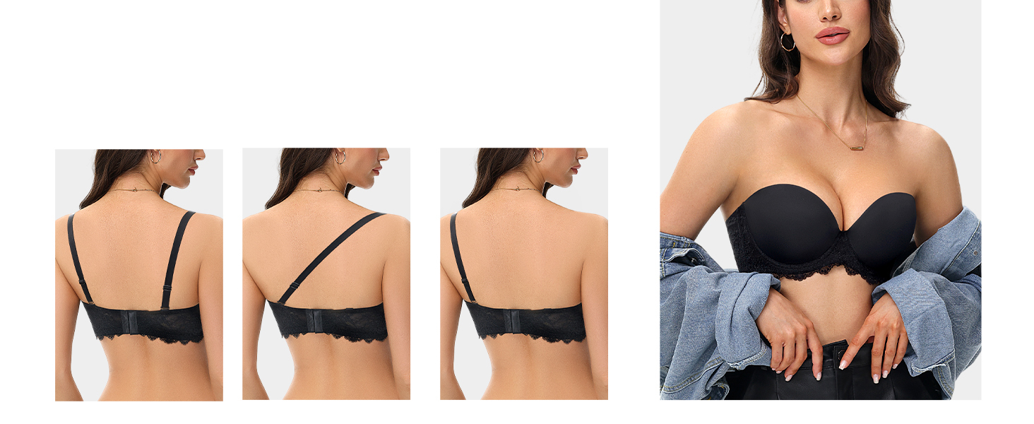 New Women Bras Sexy Lingerie L - Convertible Bra Multiway incelemesi ve fiyatı