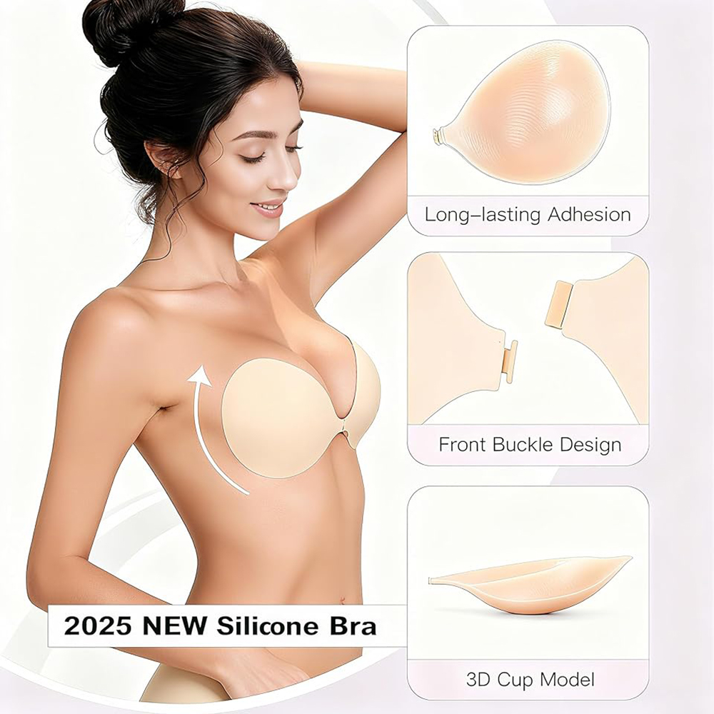 Strapless Push Up Sticky Bra P - Backless Bra Sticky incelemesi ve fiyatı