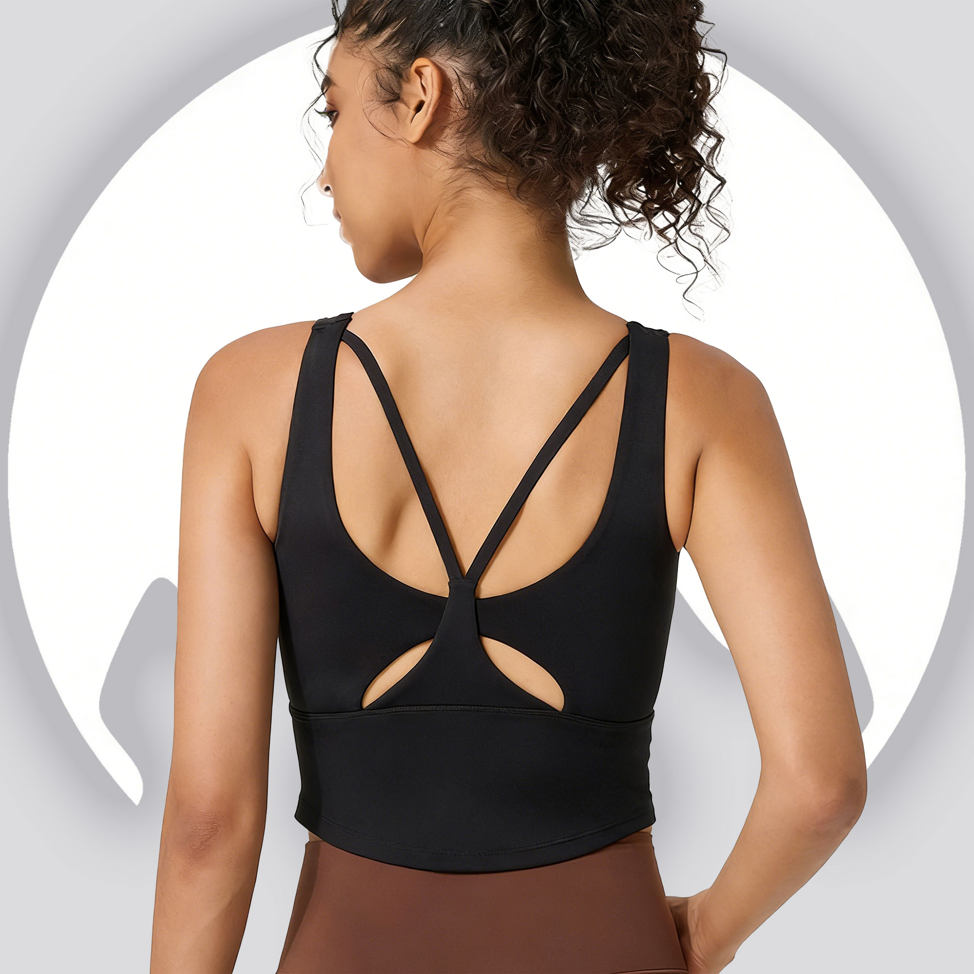 Women's Fixed Cup Yoga Sports  - Sports Bra Racerback incelemesi ve fiyatı