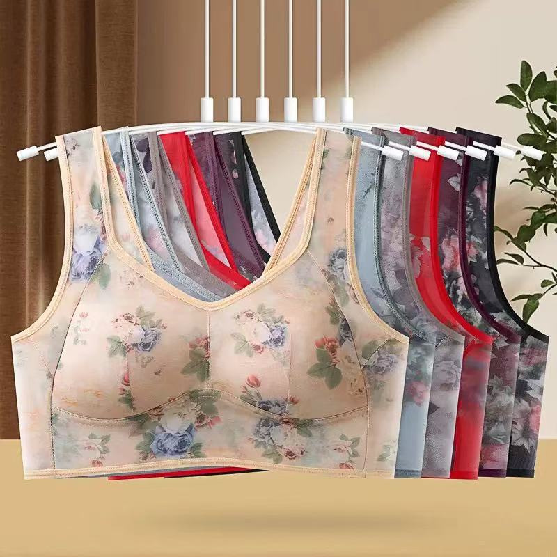 Women's Ice Silk Non-Padded Wi - Full Coverage Bra incelemesi ve fiyatı