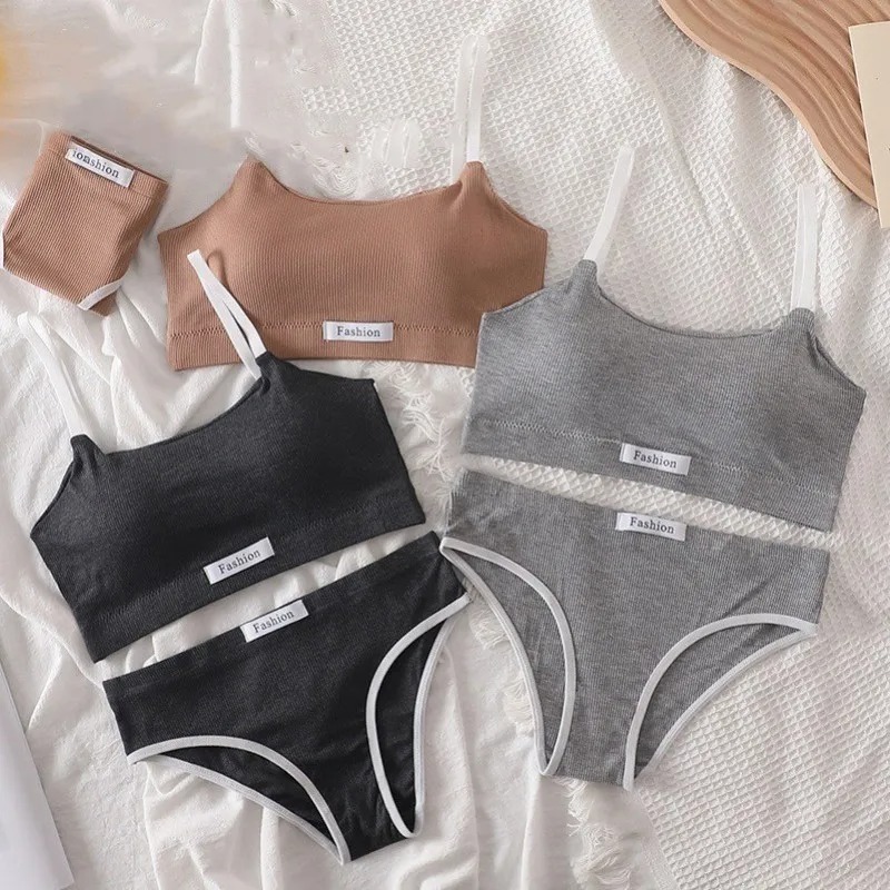 Women Cotton Seamless Bras Set - Cotton Bra Everyday incelemesi ve fiyatı