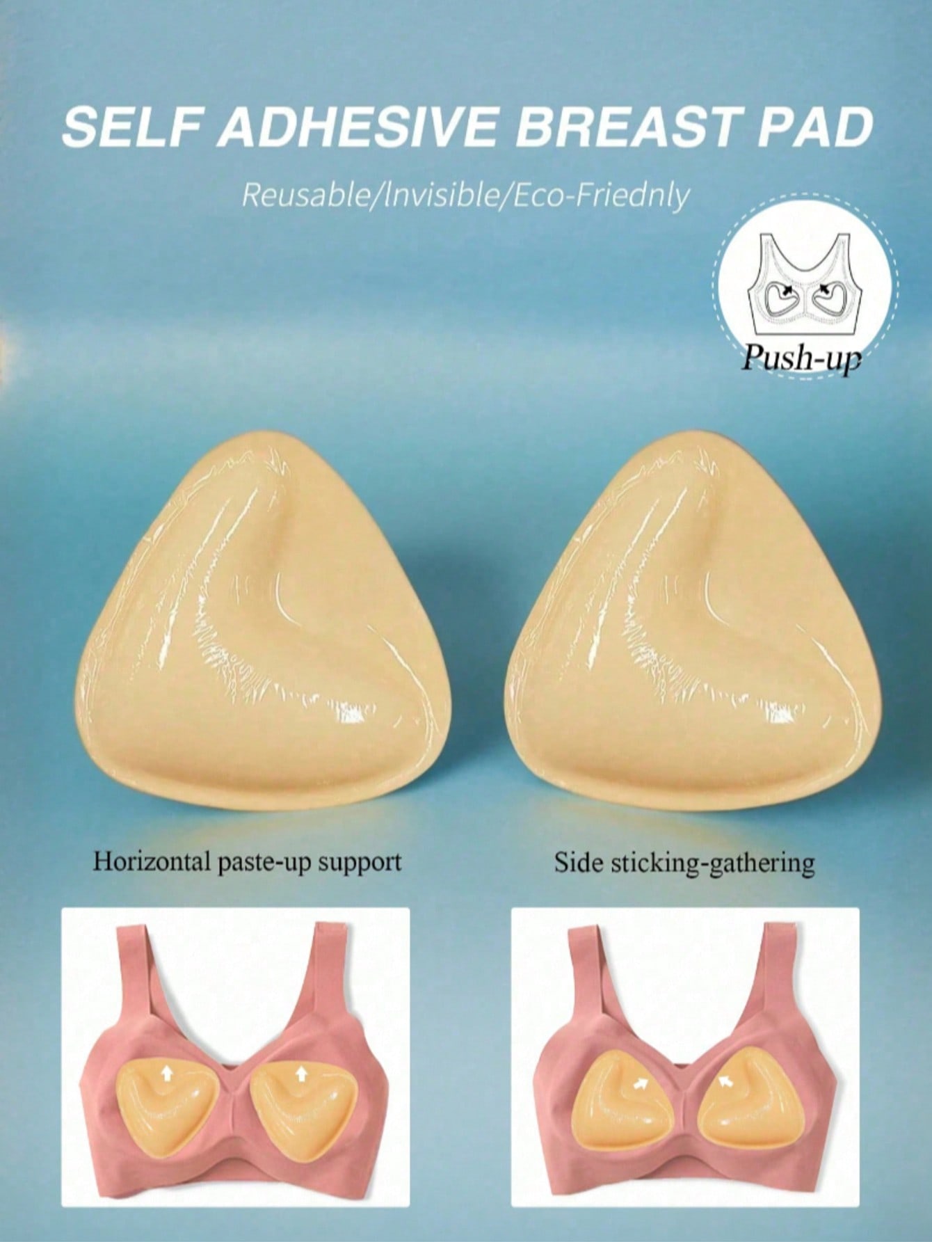 2pcs Reusable Double-Sided Adh - Strapless Bra Adhesive incelemesi ve fiyatı