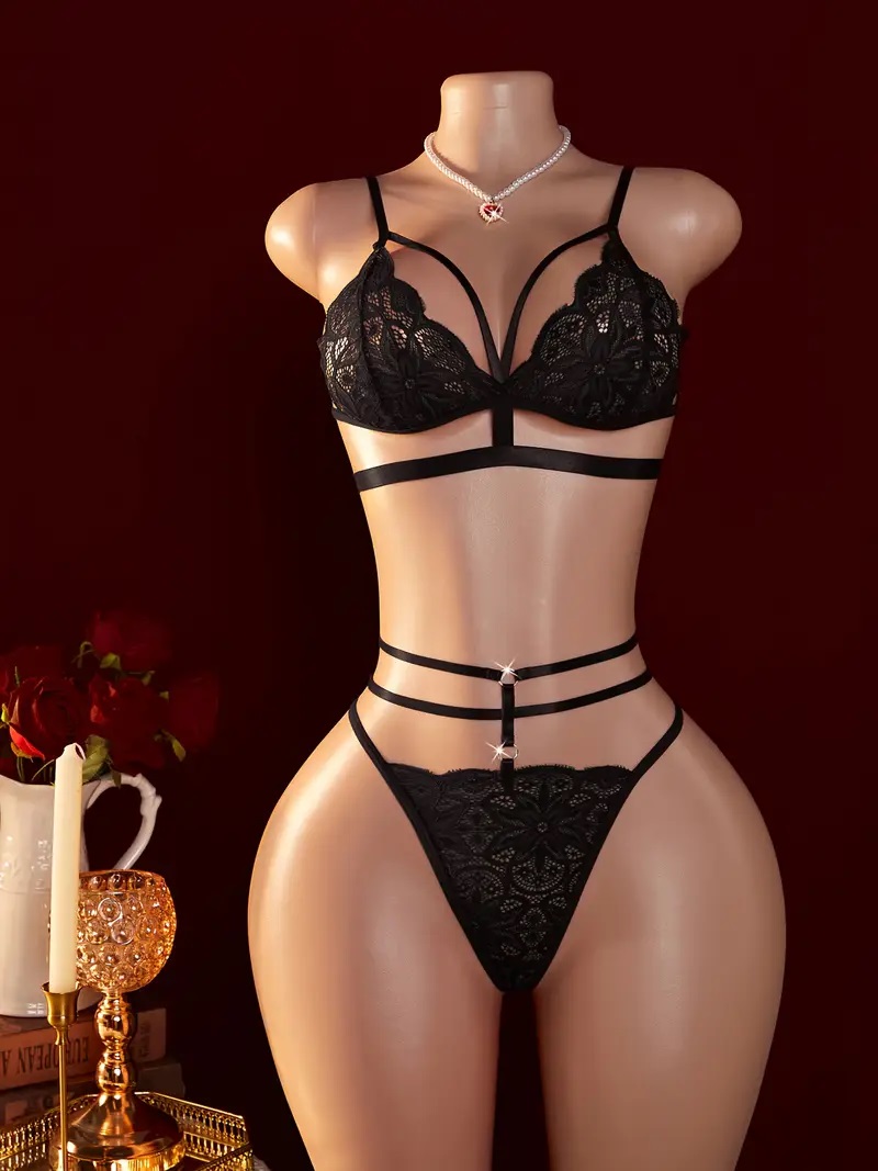 S- XXL Women's Sexy Contrast L - Sheer Mesh Bra incelemesi ve fiyatı